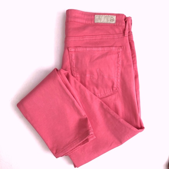 AG Coral Jeans Mid-Rise Cigarette Crop - Picture 6 of 11